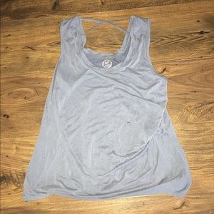 Woman’s Green Tank Top with cross strap